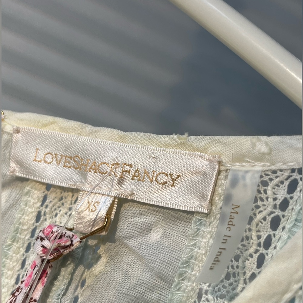 Loveshackfancy Natasha dress -lily pond - Picture 6 of 7